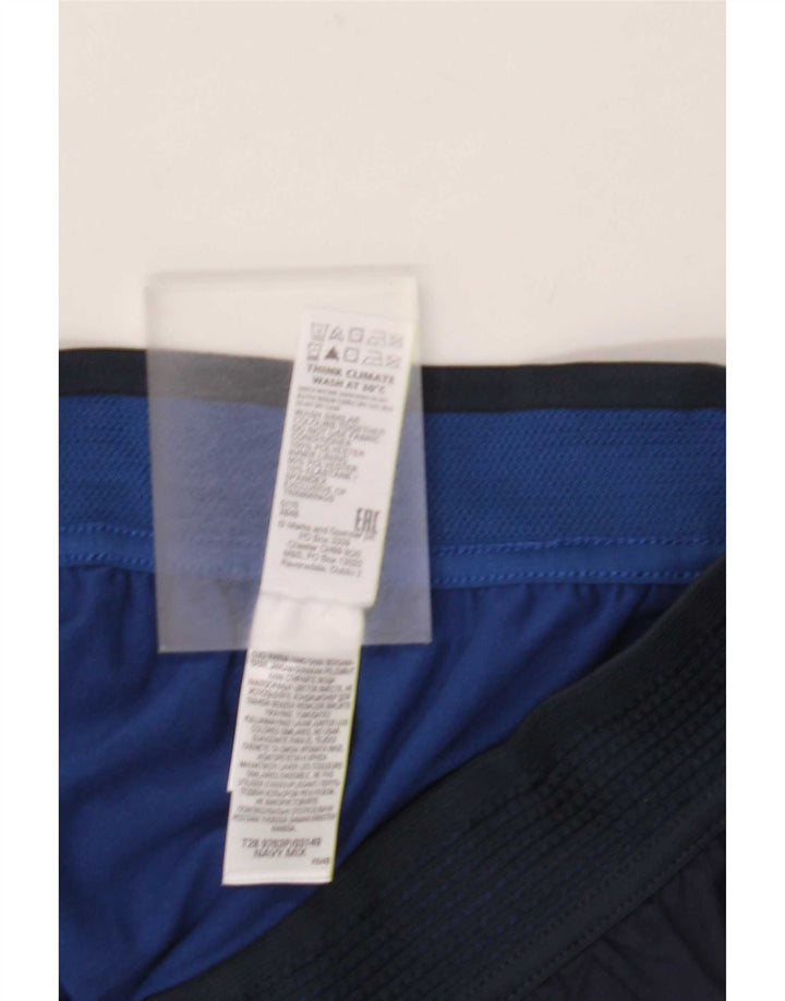 Marks & Spencer Sportsshorts til mænd store marineblå polyester