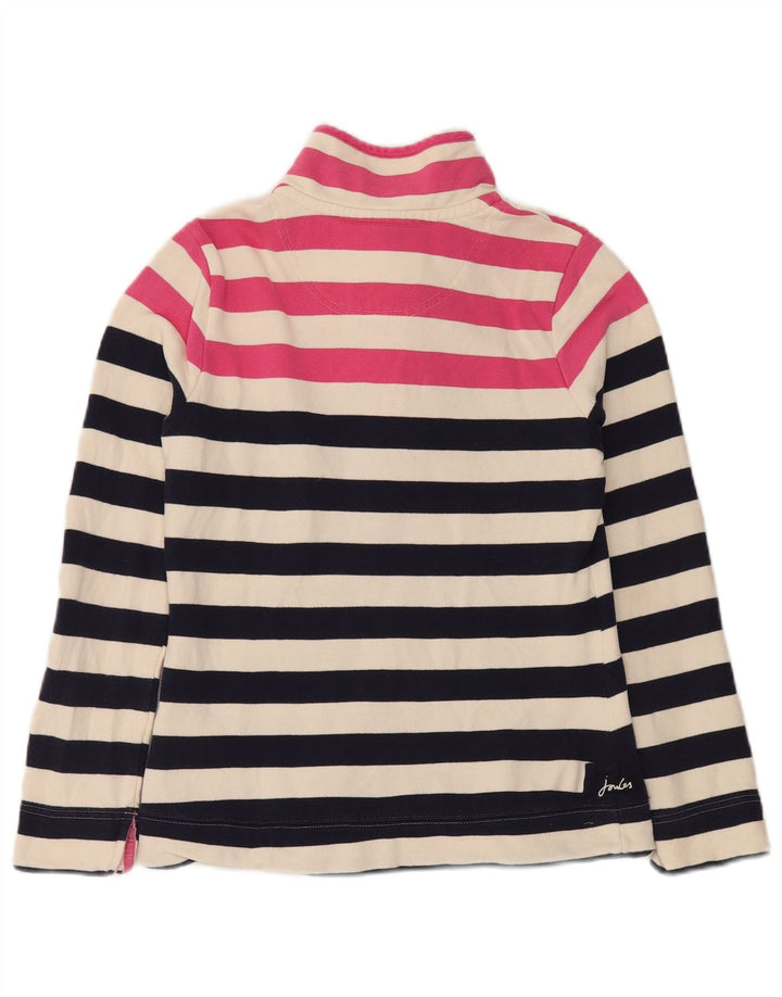 JOULES Womens Sweatshirt Jumper UK 8 Small Multicoloured Striped