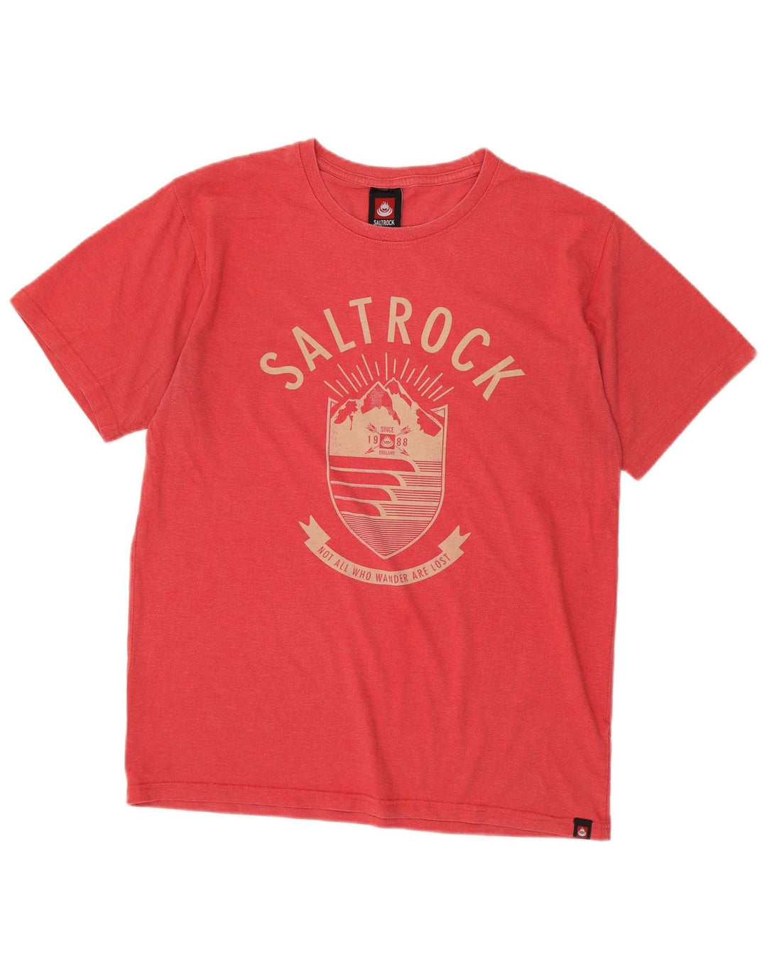 Saltrock Herre Grafisk T-Shirt Top Stor Pink