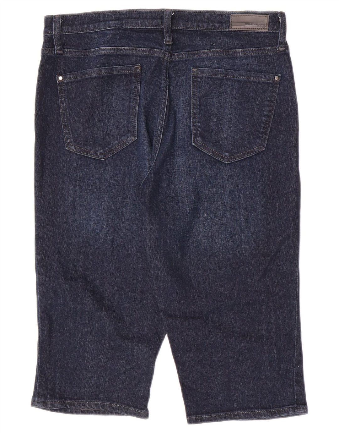 Dkny Dame denim Shorts US 8 Medium W30 Marineblå Bomuld