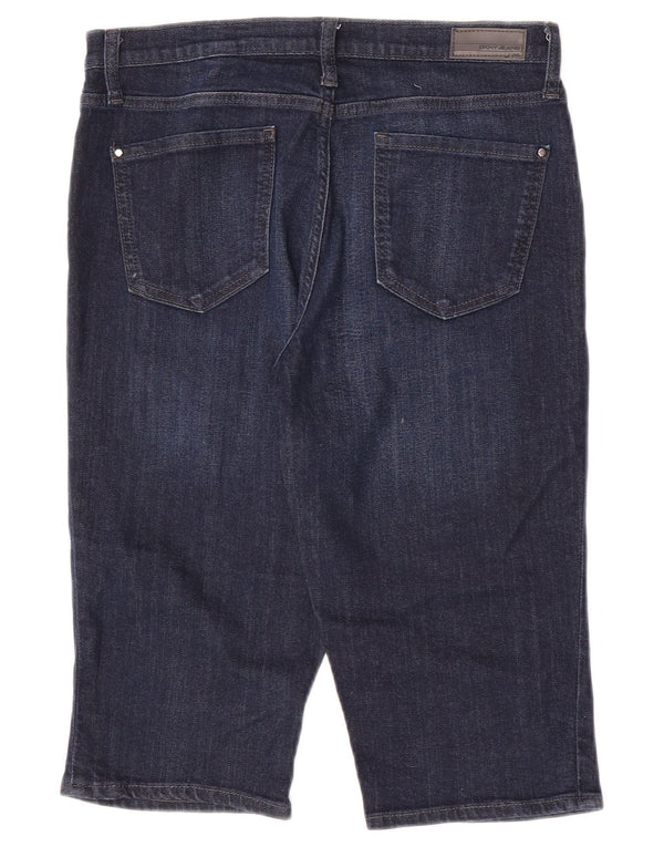 Dkny Dame denim Shorts US 8 Medium W30 Marineblå Bomuld