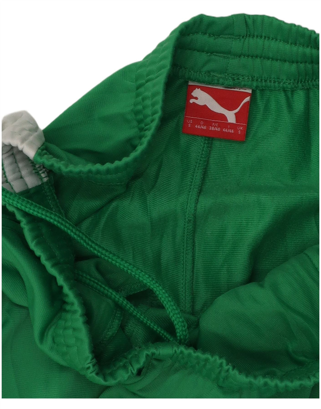 Puma Træningsdragtsbukser til mænd Small Green Colourblock Polyester