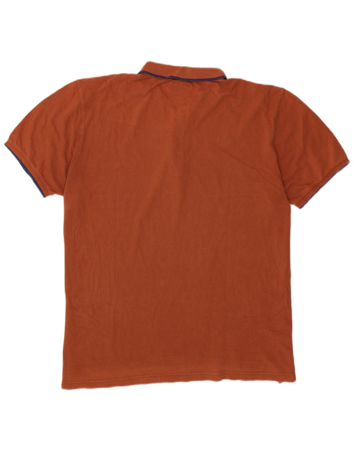 Marlboro Classics Polo Shirt til mænd 3XL Brun Stribet