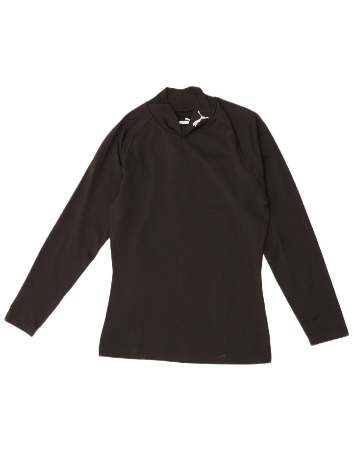 Puma Herre Top Langærmet Medium Sort