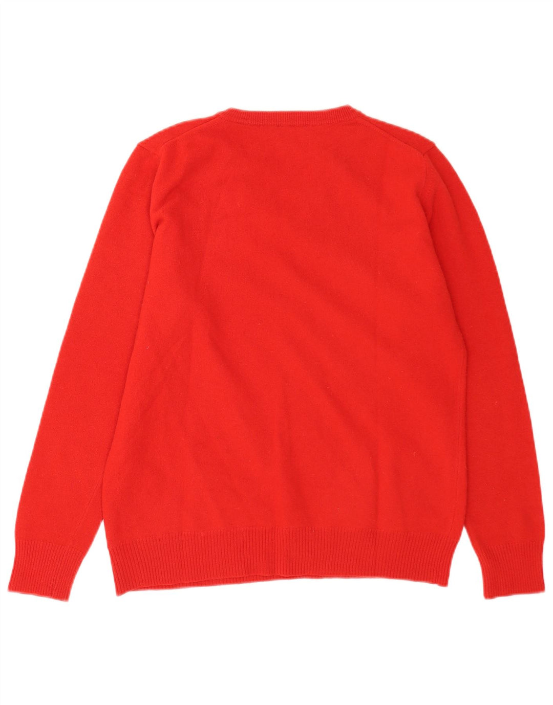 Colmar Herre V-hals sweater Medium Rød Merinould
