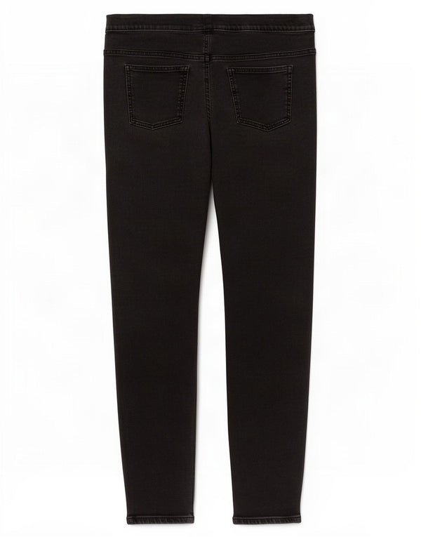 Marks & Spencer Dame Jegging Jeans UK 18 XL W36 L26 Sort Polyester