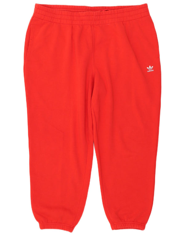 Adidas træningsdragt til kvinder Joggers UK 24/26 2XL rød bomuld