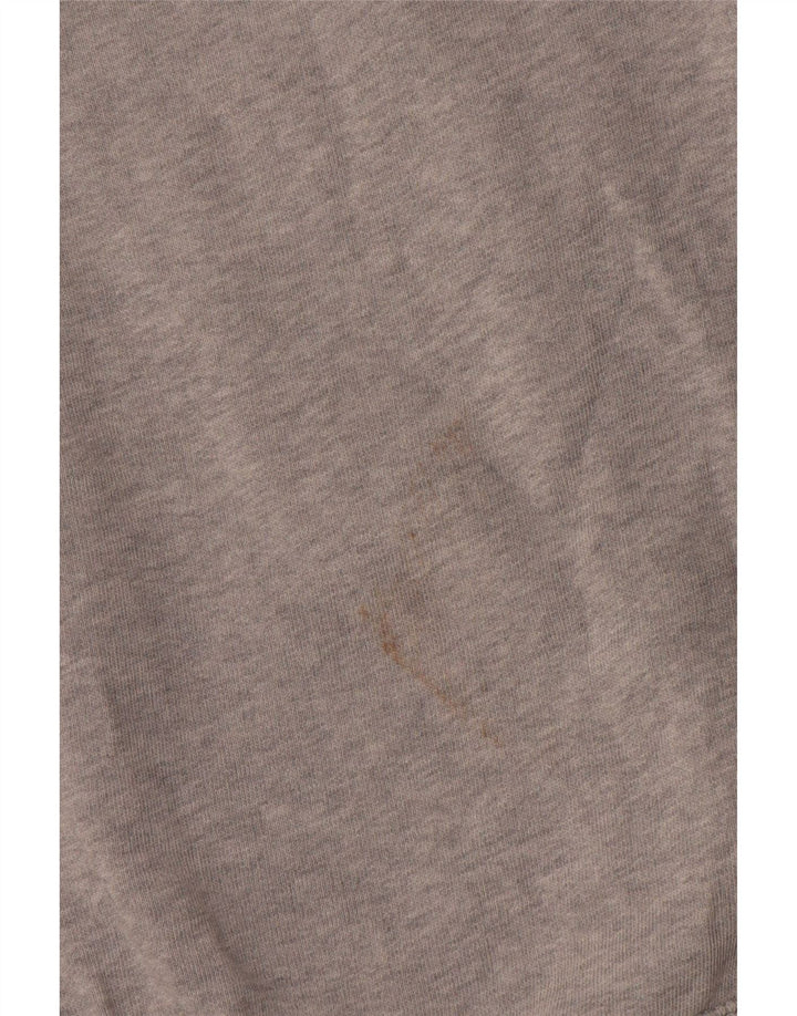 Levi's Dame Oversized Sweatshirt Jumper UK 14 Medium Grey Flecked Bomuld
