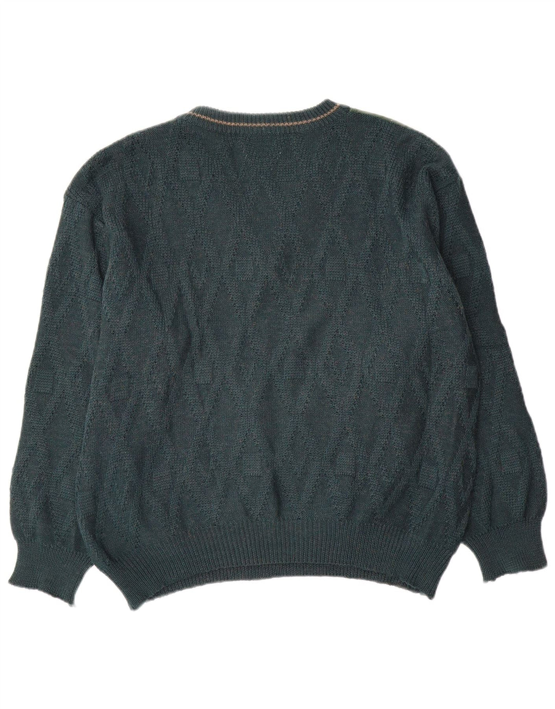Sergio Barbieri Herre V-hals sweater IT 50 Medium Grøn