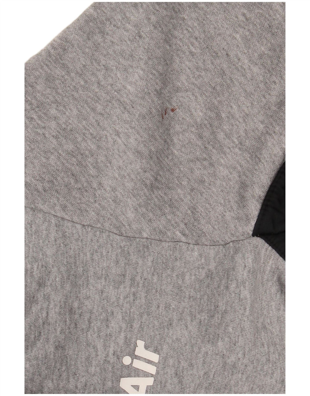 Nike Sweatshirt til mænd, lille grå farveblok polyester