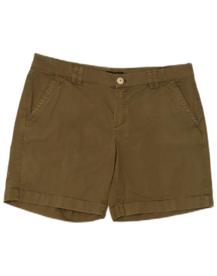 Massimo Dutti Dame Chino Shorts EU 38 Small W28 Khaki