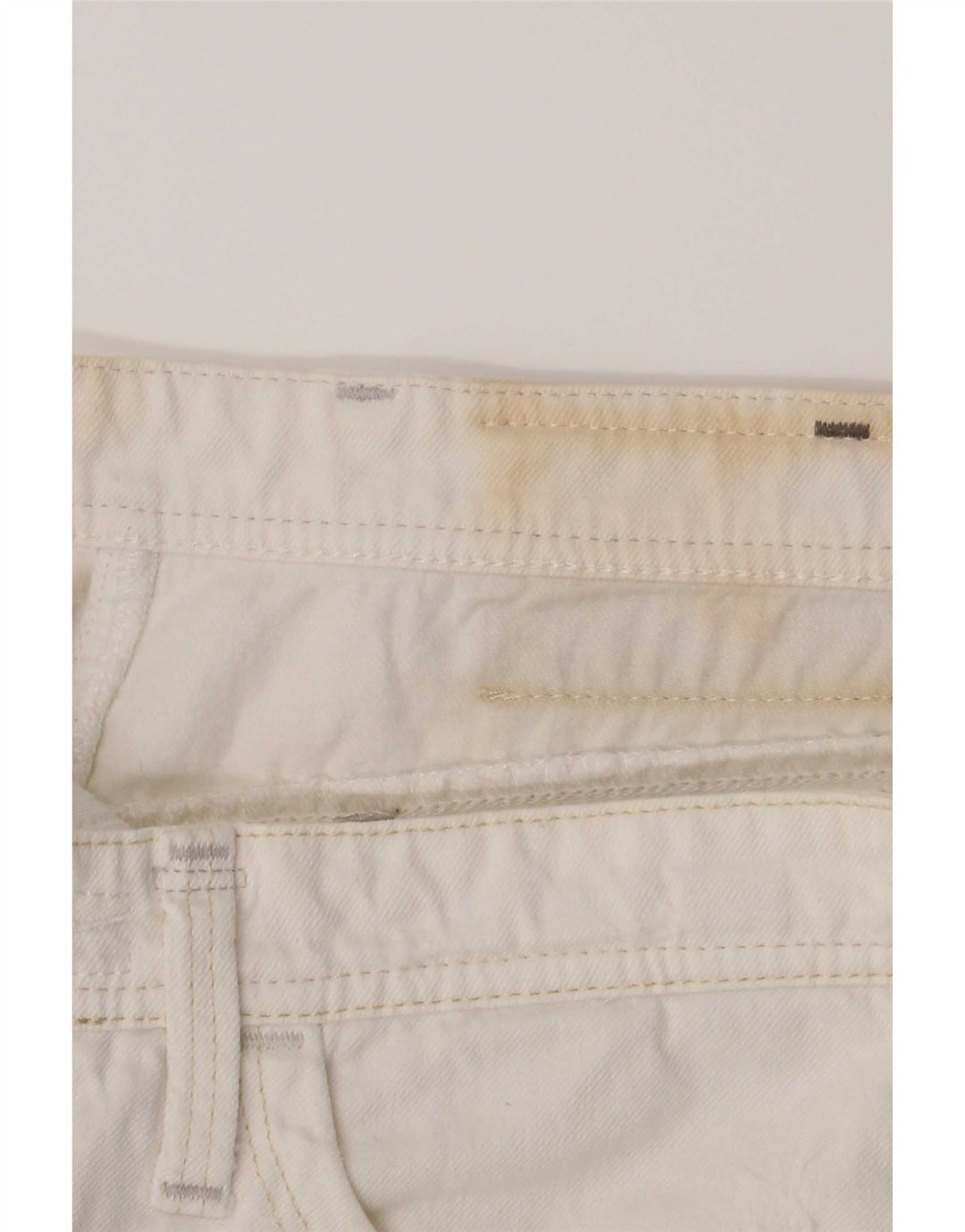 G-Star denimshorts til kvinder W27 Små hvide bomuld