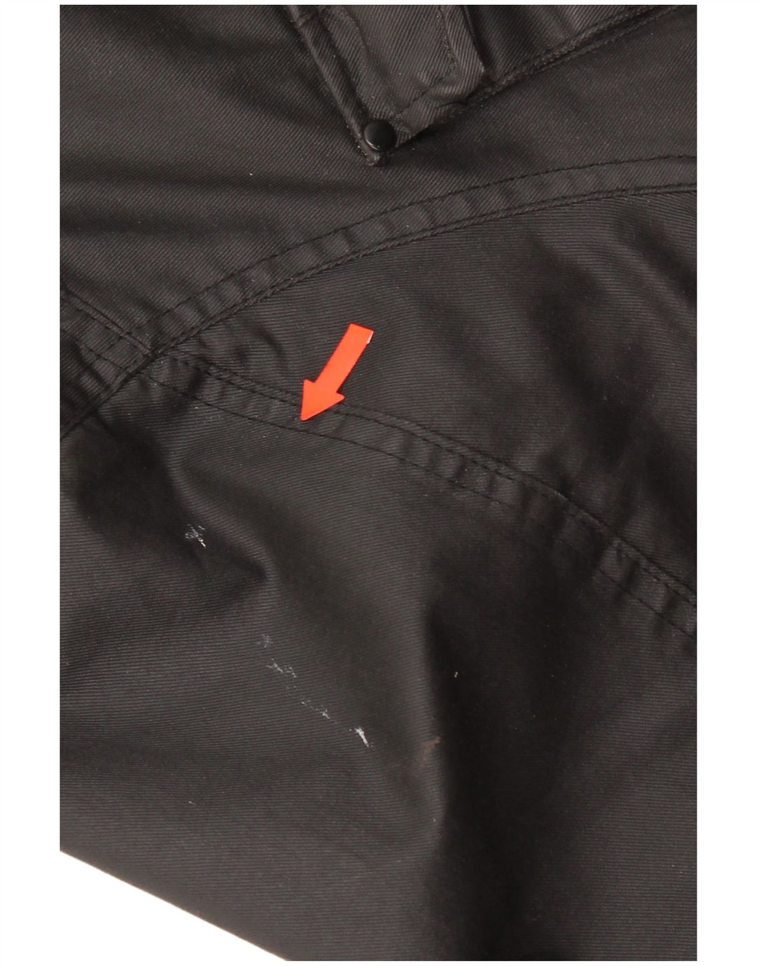 Vintage Herre Military Jacket UK 42 XL Sort Bomuld