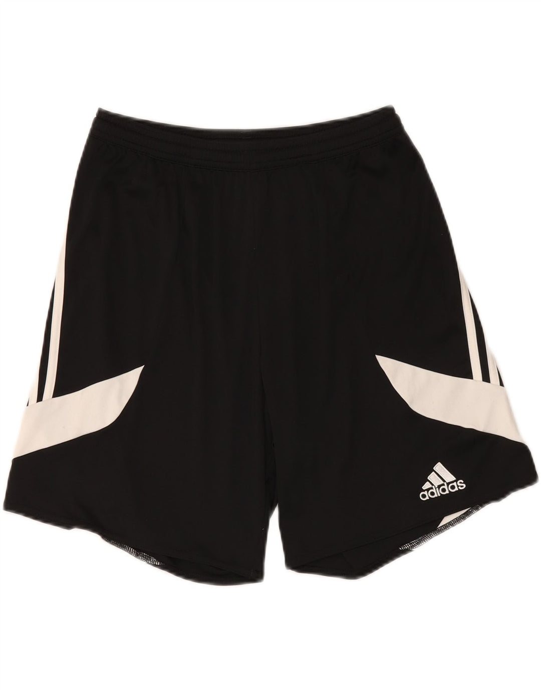 ADIDAS Mens Climalite Sport Shorts Medium  Black Colourblock Polyester Vintage Adidas and Second-Hand Adidas from Messina Hembry 