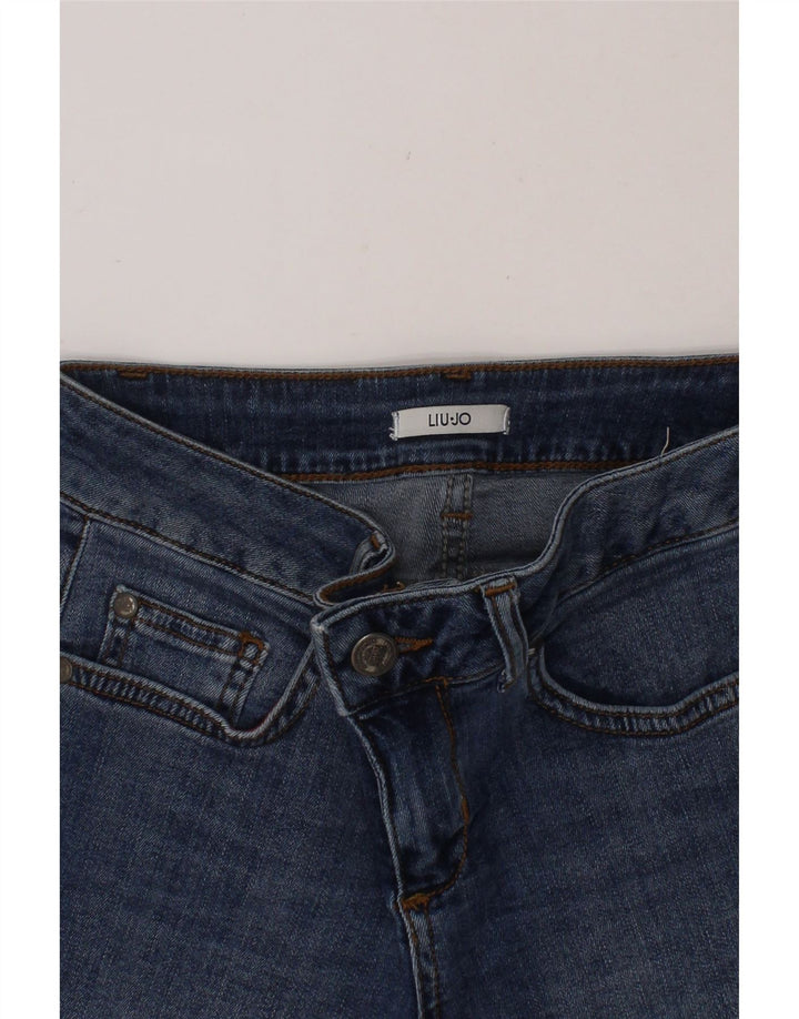 LIU JO Boys Denim Shorts 7-8 Years W24  Blue Cotton Vintage Liu Jo and Second-Hand Liu Jo from Messina Hembry 