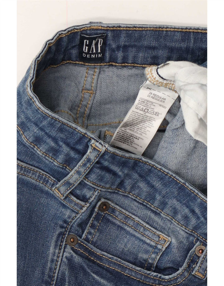 Gap Dame Skinny Jeans W28 L30 Blå Bomuld