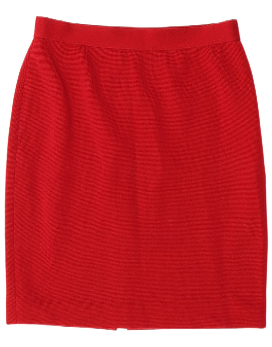 Vintage Blyantnederdel til kvinder W32 Stor rød uld