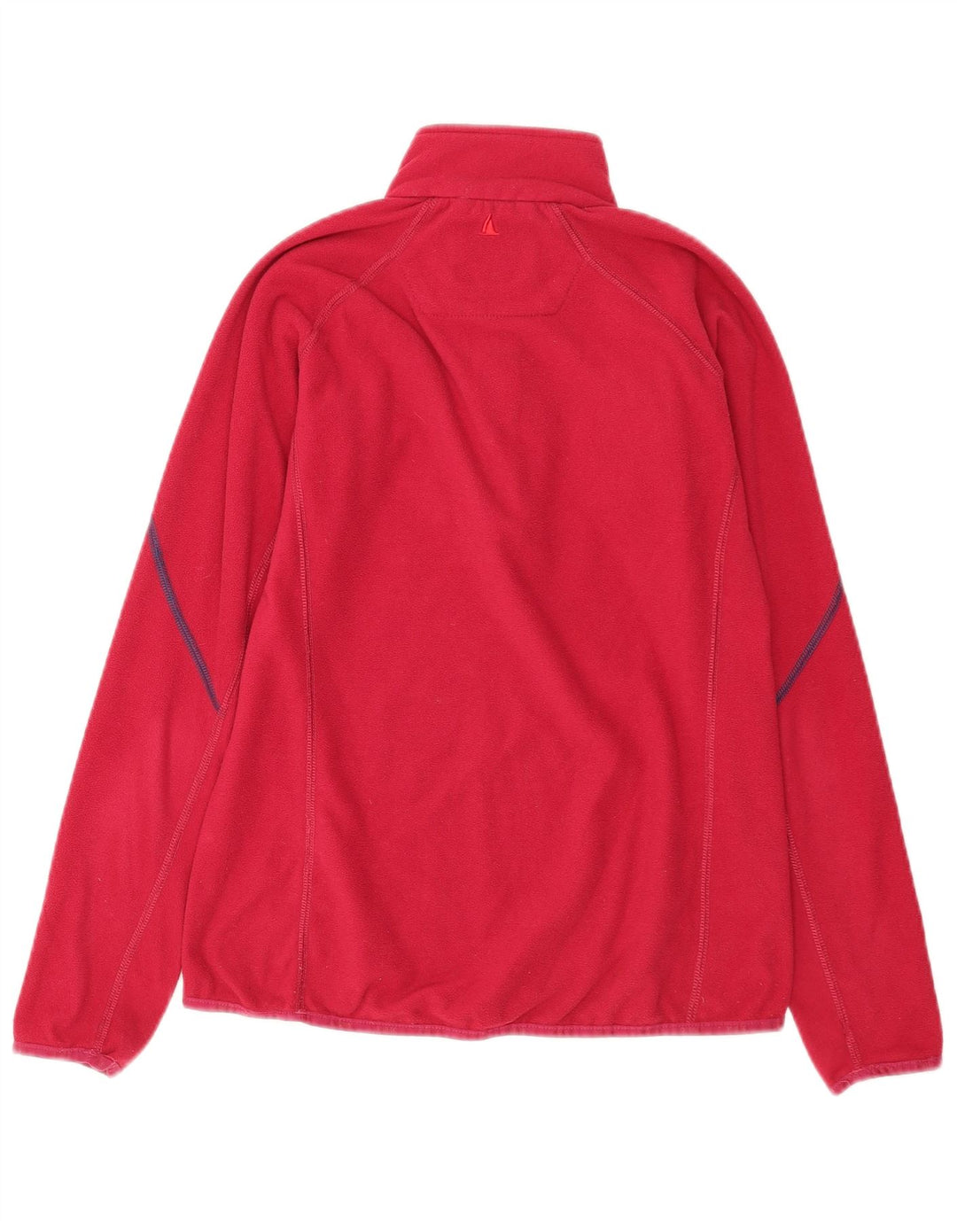 Musto Dame lynlås-hals Fleece Jumper UK 12 Medium Pink Polyester