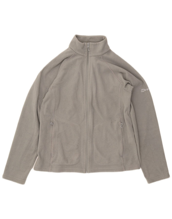 BERGHAUS Fleecejakke til kvinder UK 16 Stor grå polyester