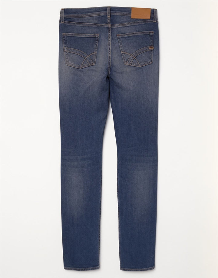 Gas Herre Slim Jeans W34 L34 Blå Bomuld