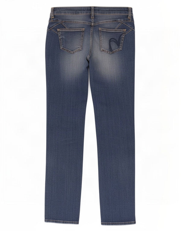 Marks & Spencer Dame Per Una Straight Jeans UK 8 Small W30 L29 Blue