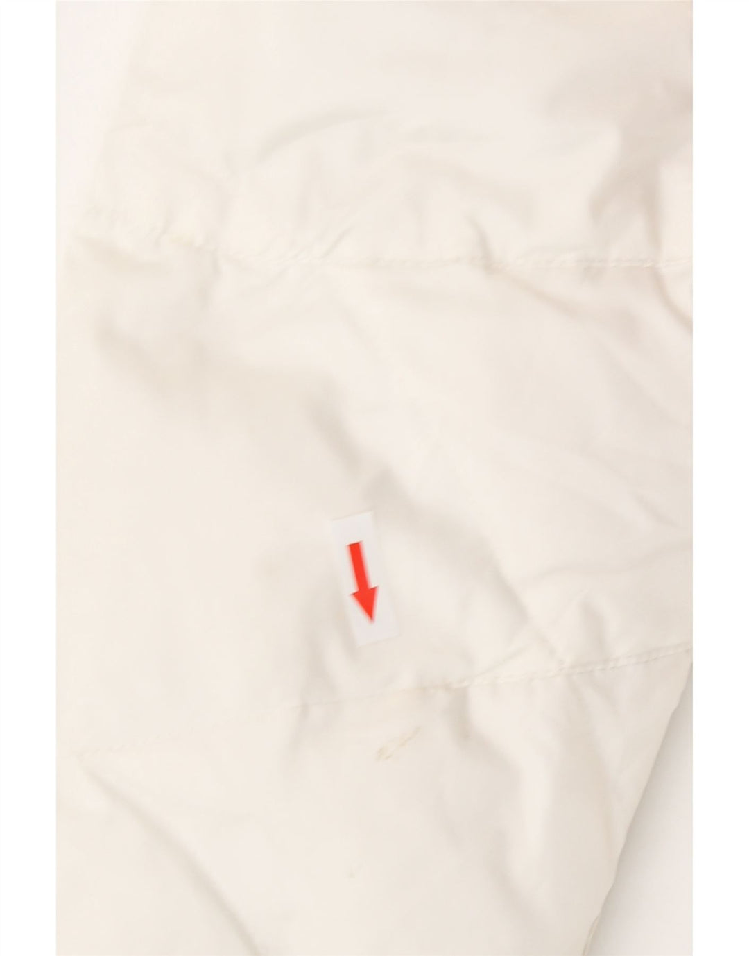 Guess Womens Oversized Polstret Jakke UK 6 XS Hvid Polyester