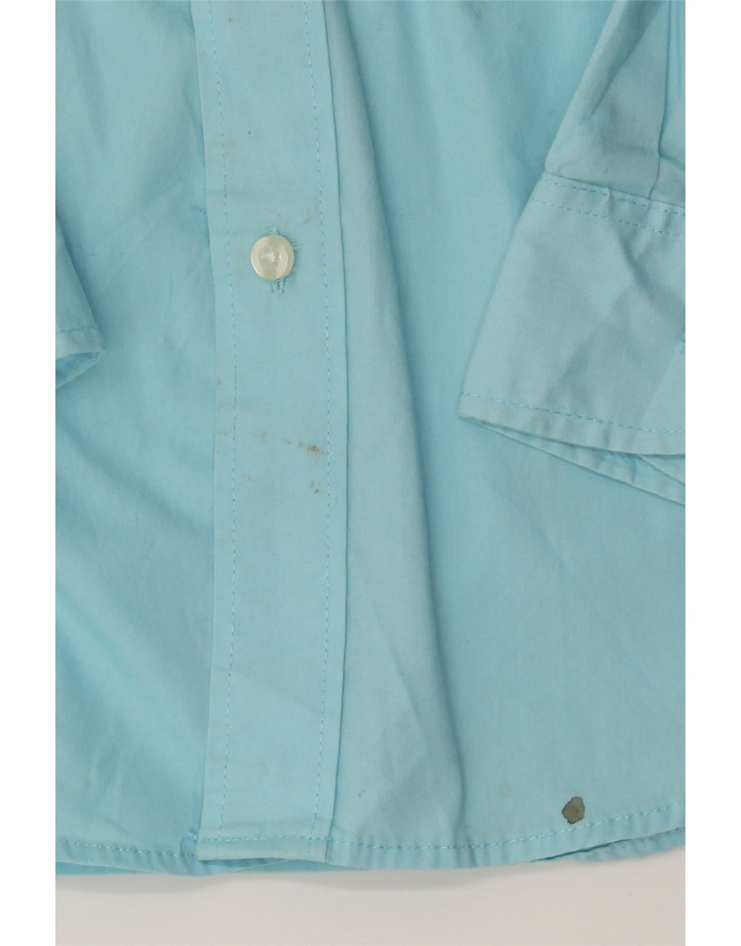 CHAPS Boys Shirt 15-16 Years Blue Cotton Vintage Chaps and Second-Hand Chaps from Messina Hembry 