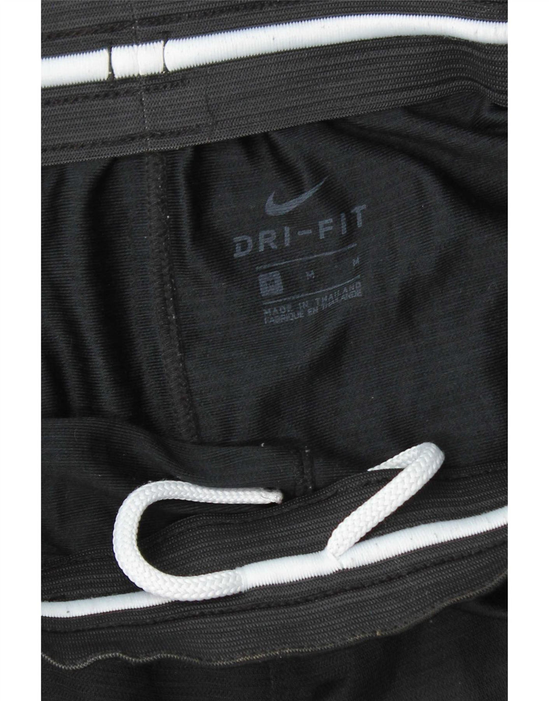 Nike Herre Dri Fit grafiske sportsshorts Medium Sort Polyester