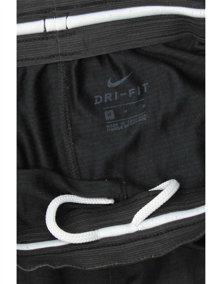 Nike Herre Dri Fit grafiske sportsshorts Medium Sort Polyester