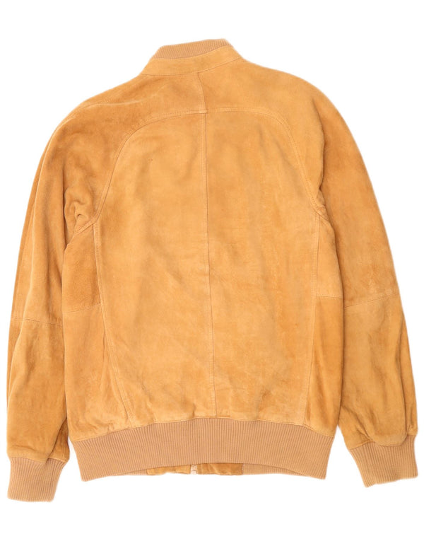 Vintage herre ruskind bomberjakke UK 38 medium brun