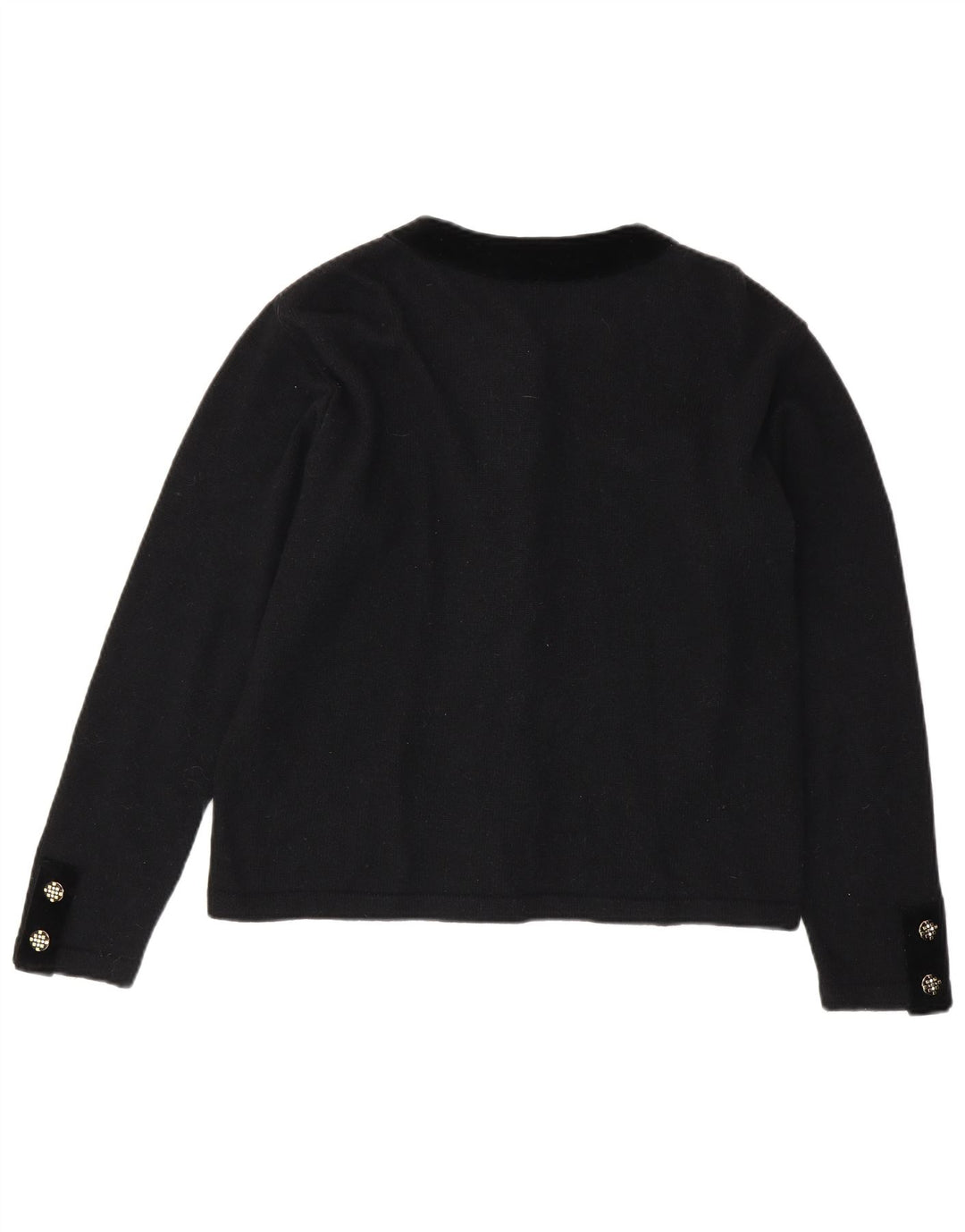 Fausta Dame Cardigan Sweater UK 14 Medium Black