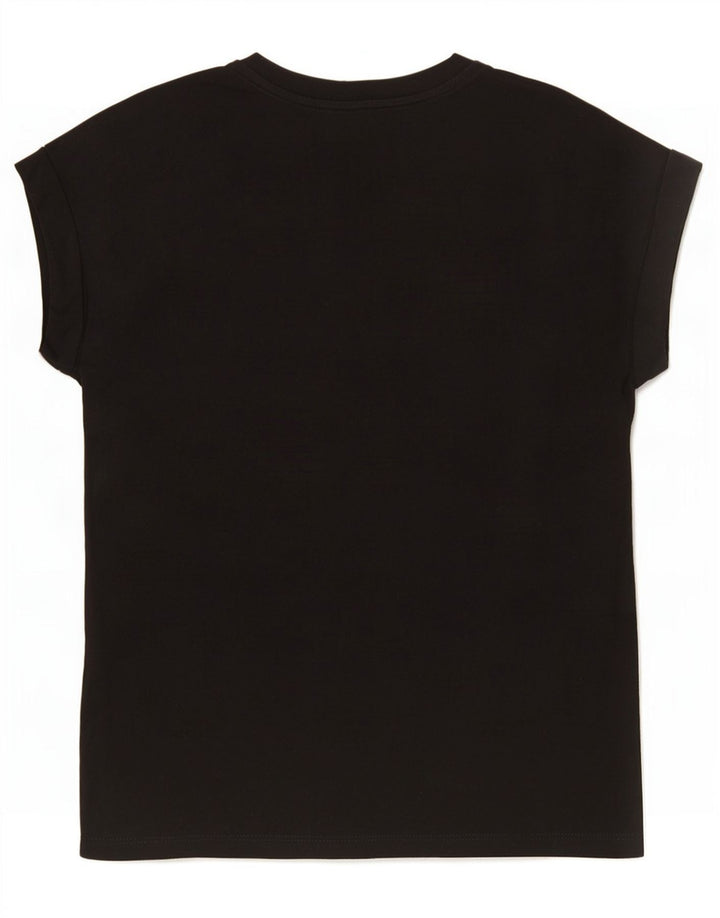 Reiss herre T-shirt top lille sort bomuld