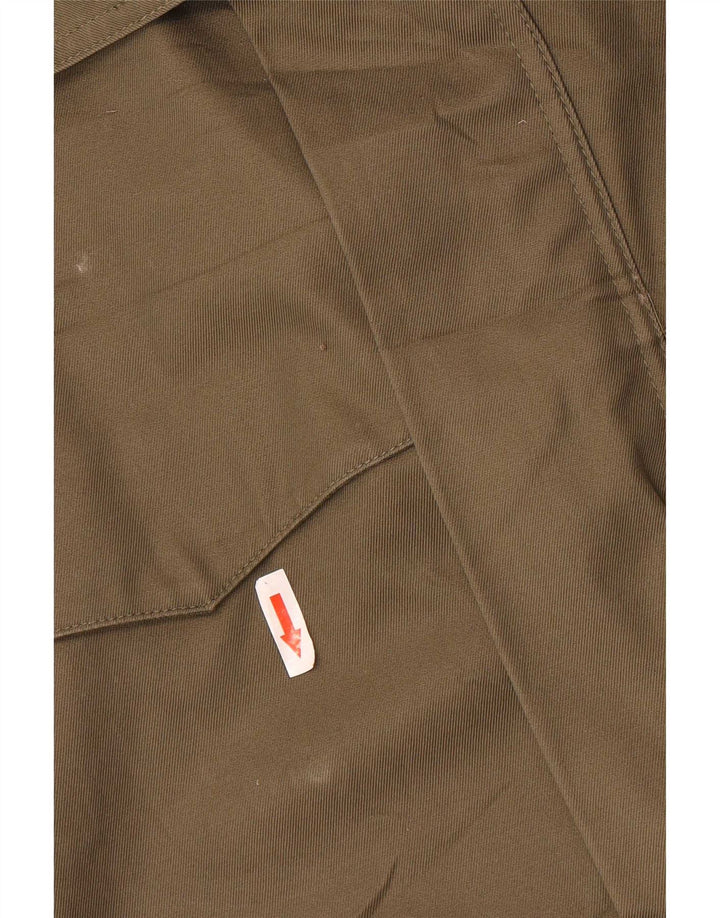 Vintage Herre Military Jacket UK 38 Medium Khaki