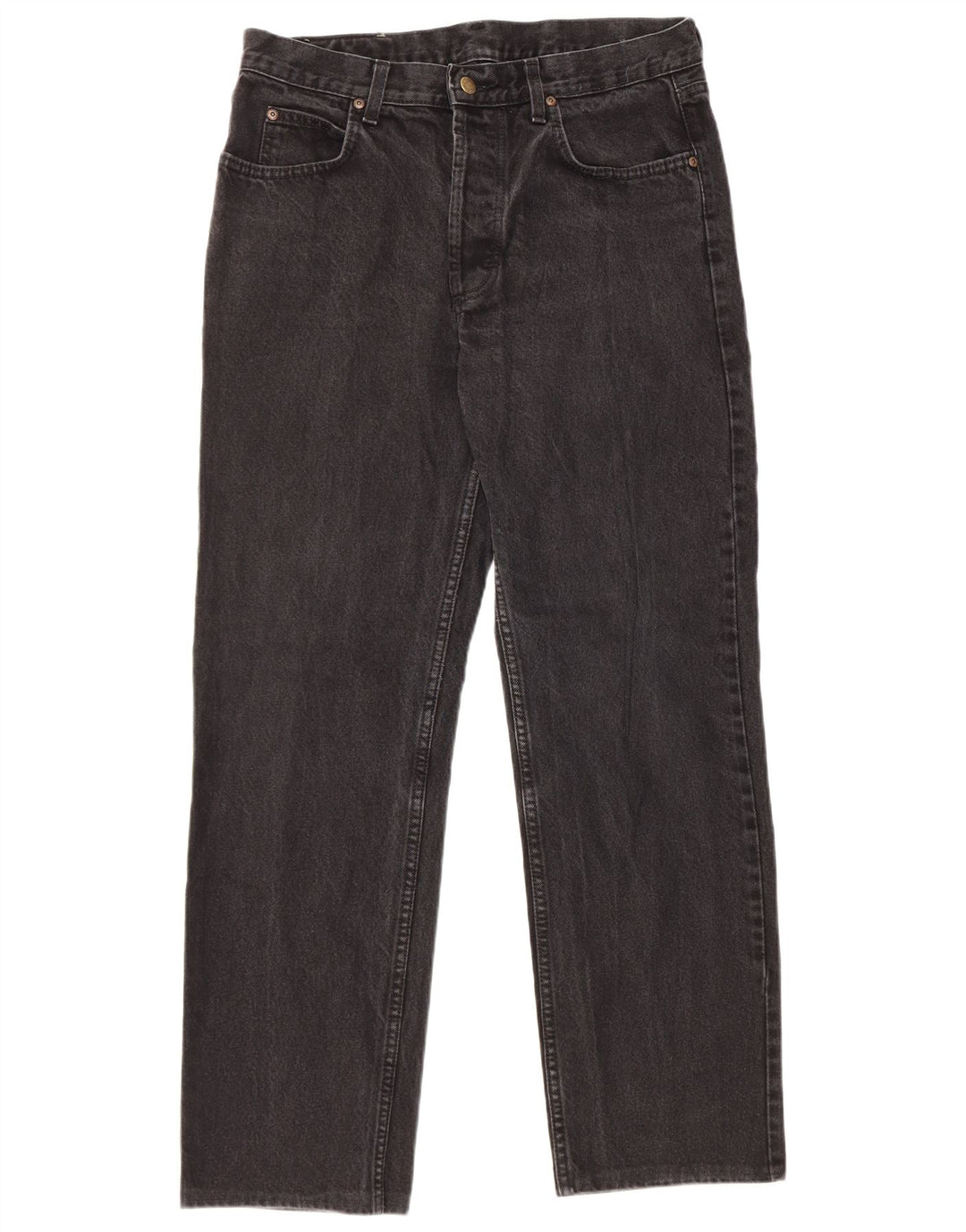 Lee Herre Chicago Straight Jeans W34 L29 Sort Bomuld