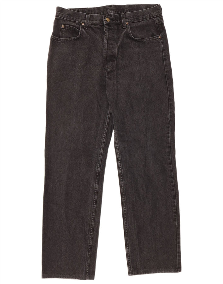 Lee Herre Chicago Straight Jeans W34 L29 Sort Bomuld