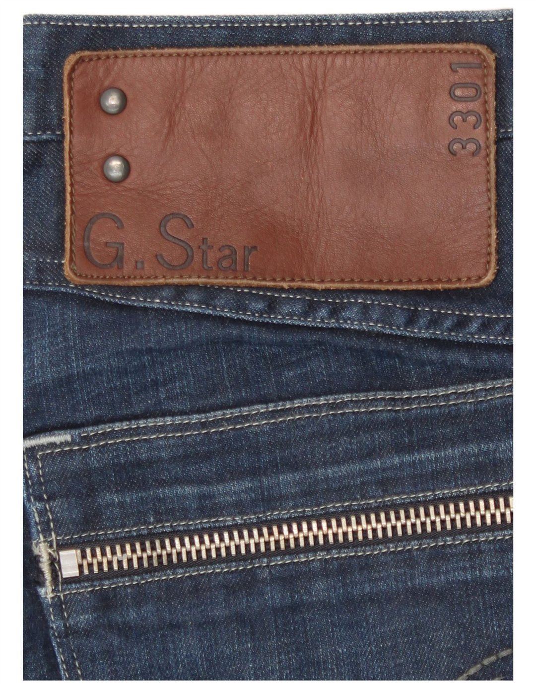 G-Star Dame Banana Slim Jeans W30 L32 Marineblå