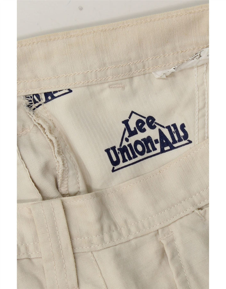 LEE Straight Chino-bukser til mænd W36 L30 Off White
