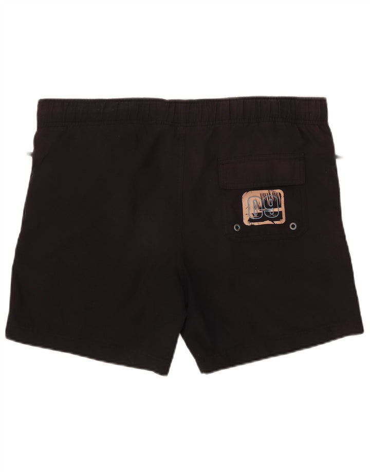 Calvin Klein Herre grafiske svømmeshorts Små sorte polyester