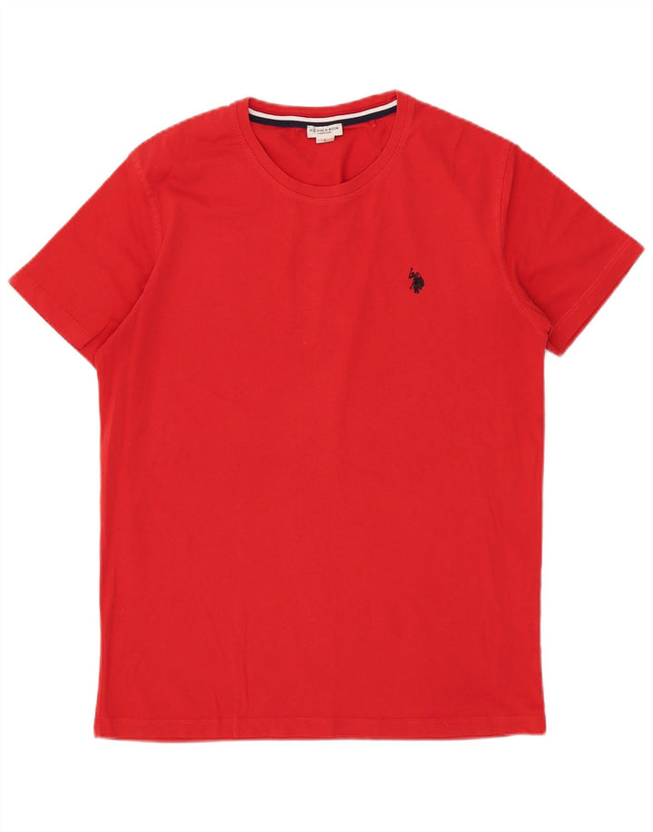 U.S. Polo Assn. Herre T-shirt Top Stor Rød