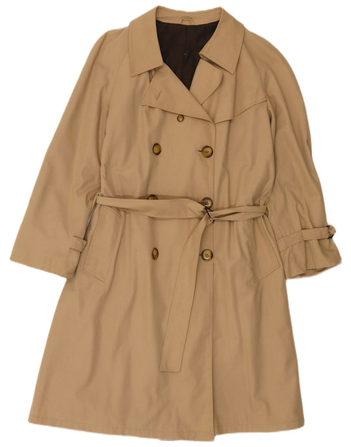 Vintage Trench Coat til kvinder IT 44 Medium Beige