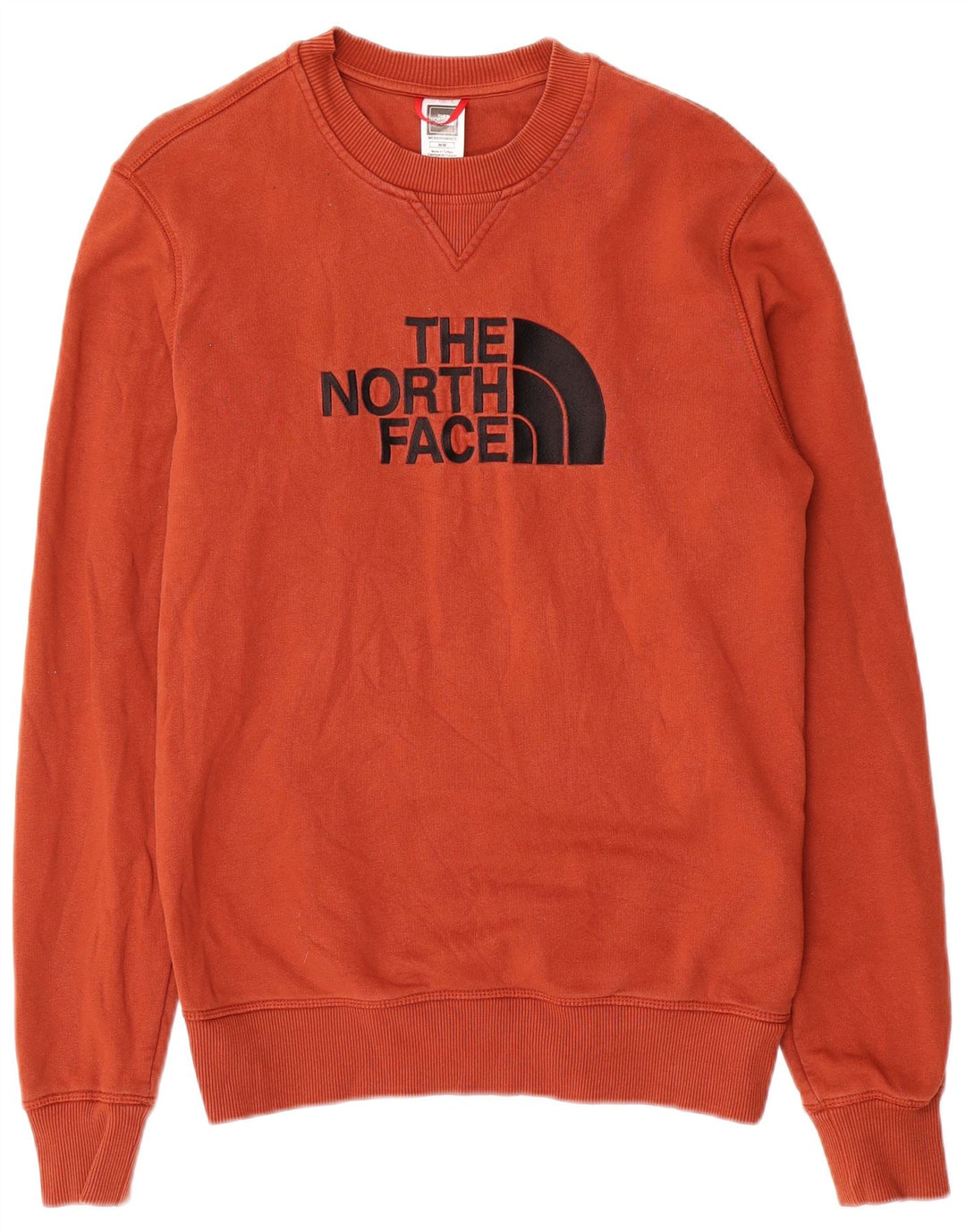 THE NORTH FACE Herre Grafisk Sweatshirt Jumper Medium Orange