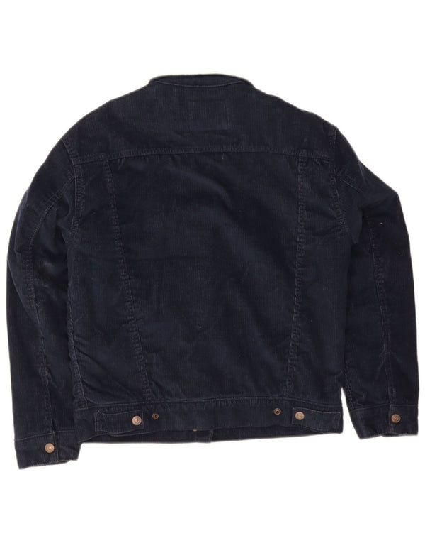 Levi's Damefløjl Sherpa-jakke UK 6 XS Marineblå polyester