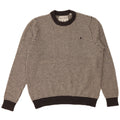 JACK WILLS Dame sweater med rund hals DK 20 2XL Grå ternet uld