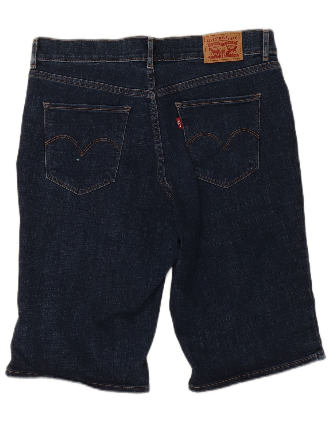 Levi's Bermuda-denimshorts til kvinder W29 mellemblå bomuld