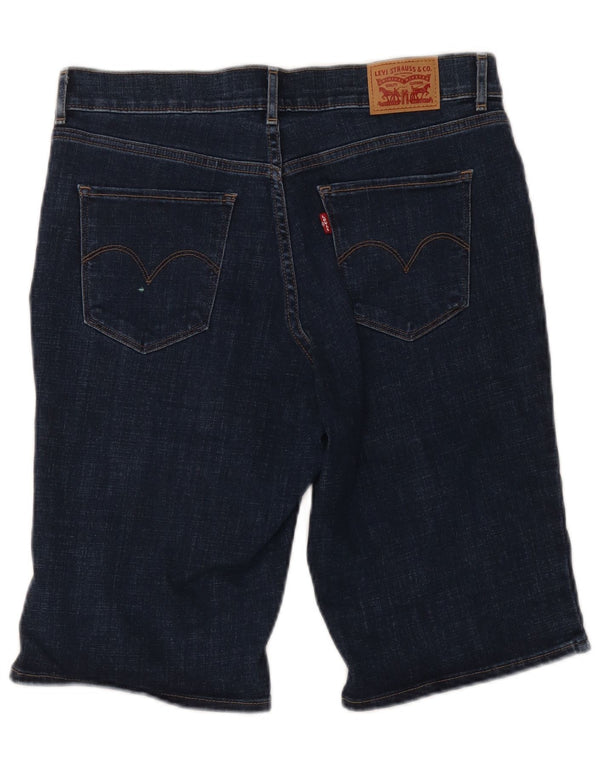 Levi's Bermuda-denimshorts til kvinder W29 mellemblå bomuld