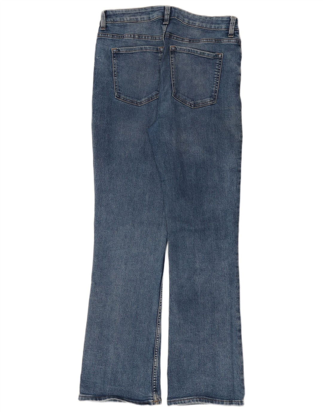 Marks & Spencer Womens The Ivy Bootcut Jeans UK 12 Medium W30 L29 Blue
