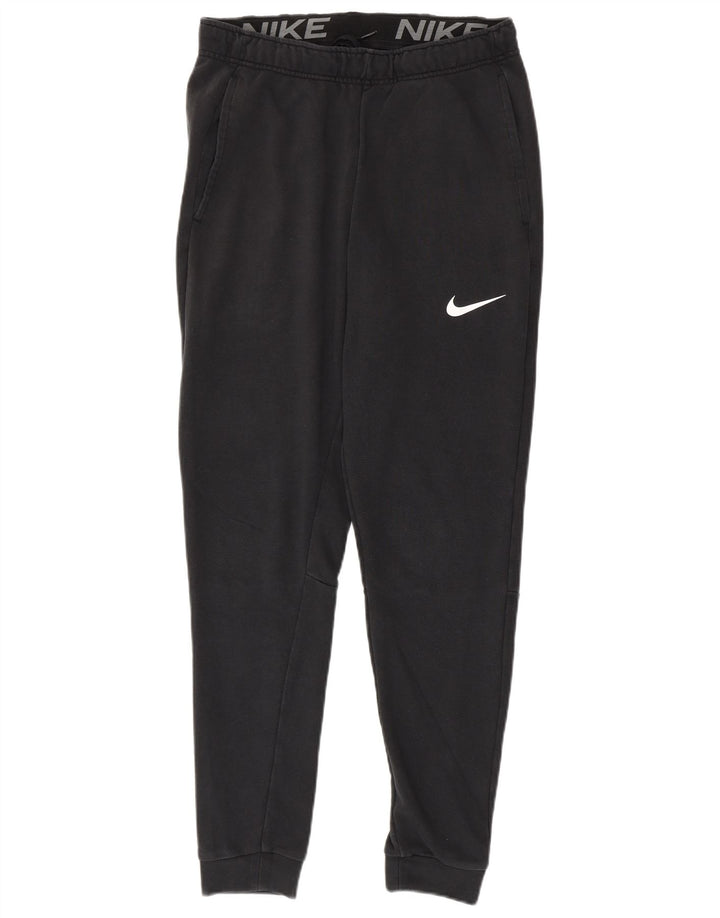 Nike Herre Dri Fit træningsdragt Bukser Joggers Medium Sort Bomuld