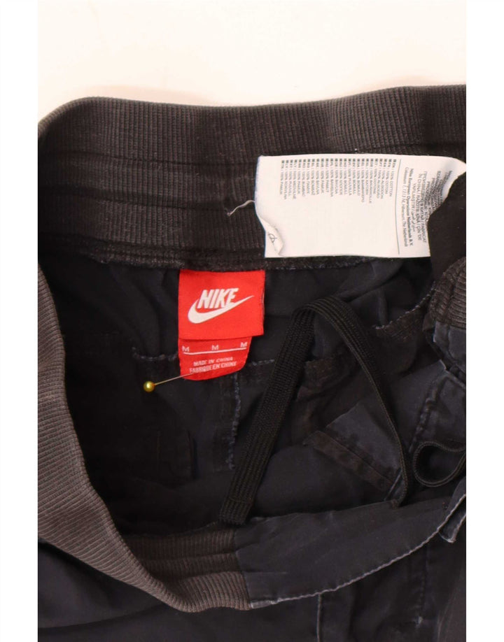 Nike Herre Cargo Shorts Medium W32 Marineblå Bomuld