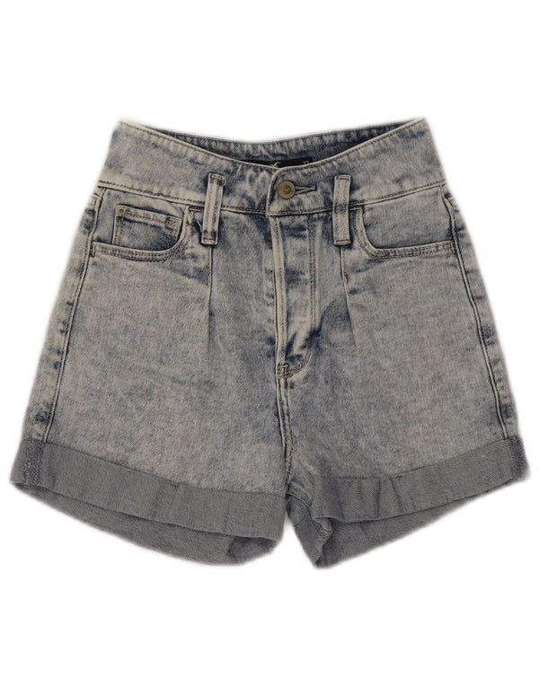 Hollister denimshorts til kvinder med høj talje US 00 2XS W23 Blå