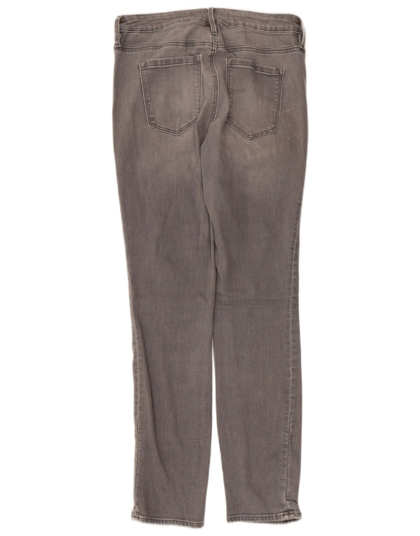 ATHLETA Dame Slim Jeans US 4 Small W30 L29 Grå Bomuld